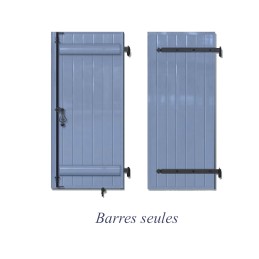 Volet battant alu isolé - Barres Volet battant alu isolé - Barres