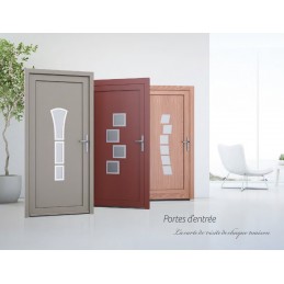 Porte d'entrée en BOIS