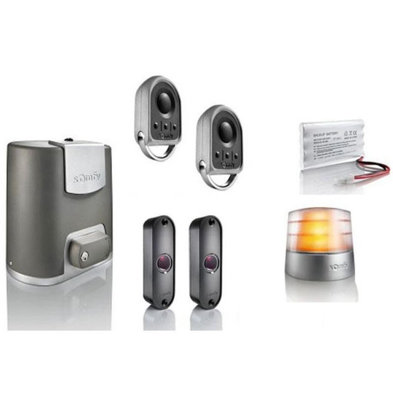 Moteur portail coulissant - ELIXO 500 3S io - PACK CONFORT - Somfy 1216365