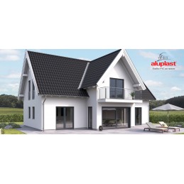 Fenêtre en PVC - Châssis 2 Ouvrants Oscillo-Battant + 1 Fixe